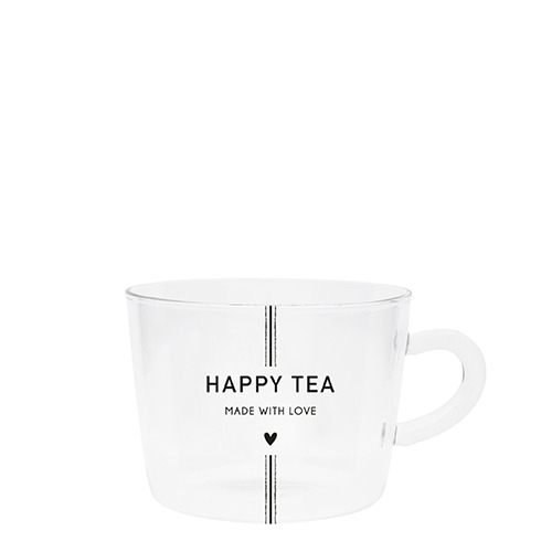Bastion Collections Happy Tea Teeglas