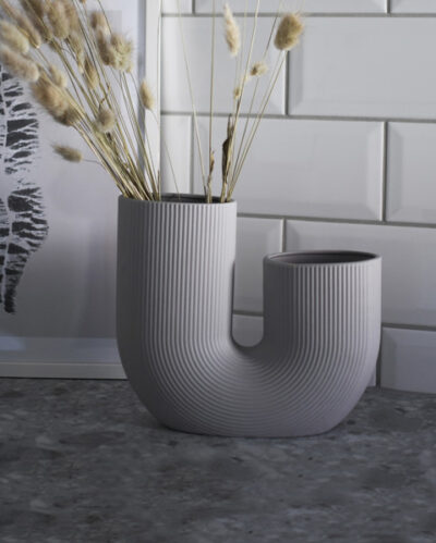 Storefactory Vase Hidinge Grau 
