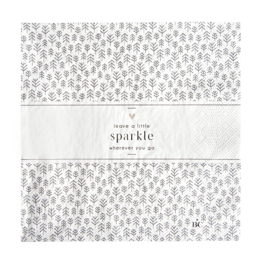 Bastion Collections serviette little sparkle