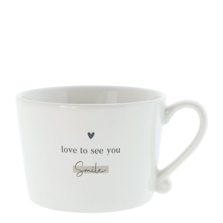 Bastion Collections Tasse Love to see you