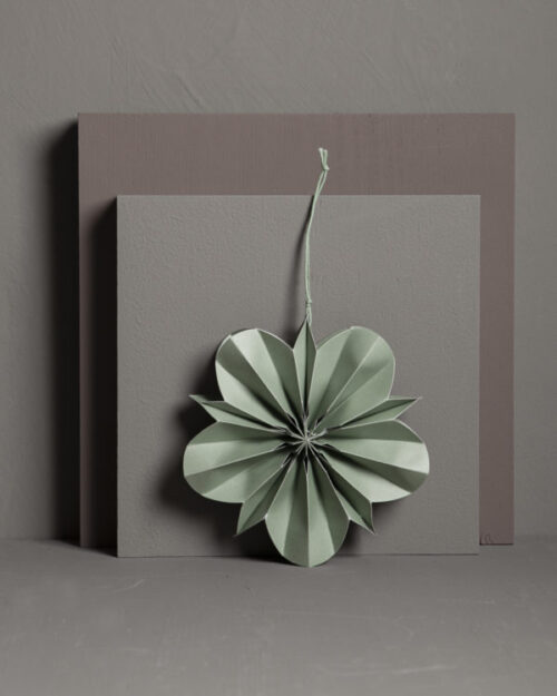 Storefactory papierblume Blomdal grün