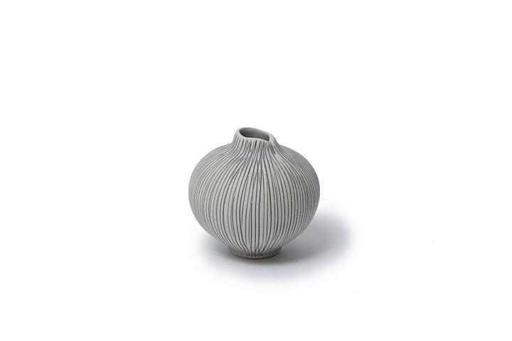 Lindform Vase Line grau