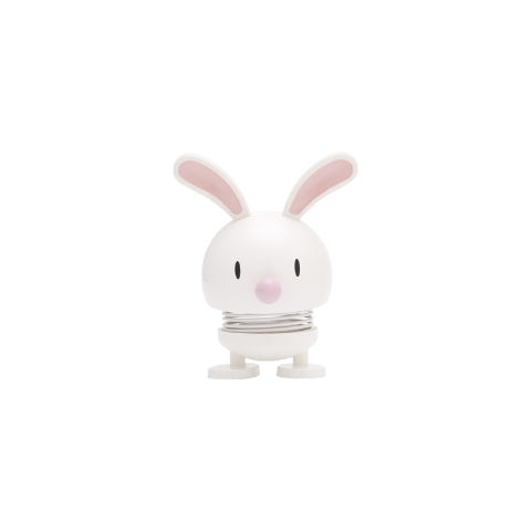 Hoptimist Bunny weiß/rosa