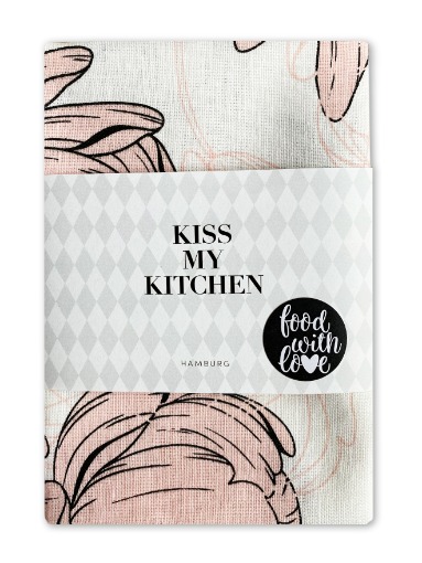 Kiss my Kitchen geschirrtuch blossom