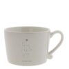 Bastion Collections Tasse lOVE meets you grau