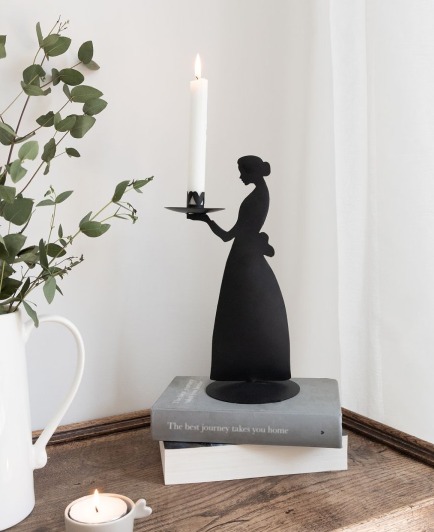 Bastion Collections Candle Lady schwarz