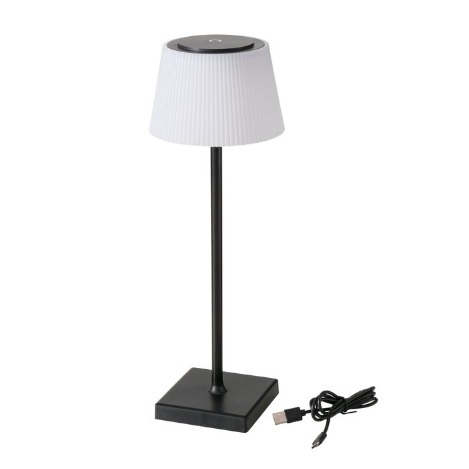 Nordic LED Lampe dimmbar weiß/schwarz